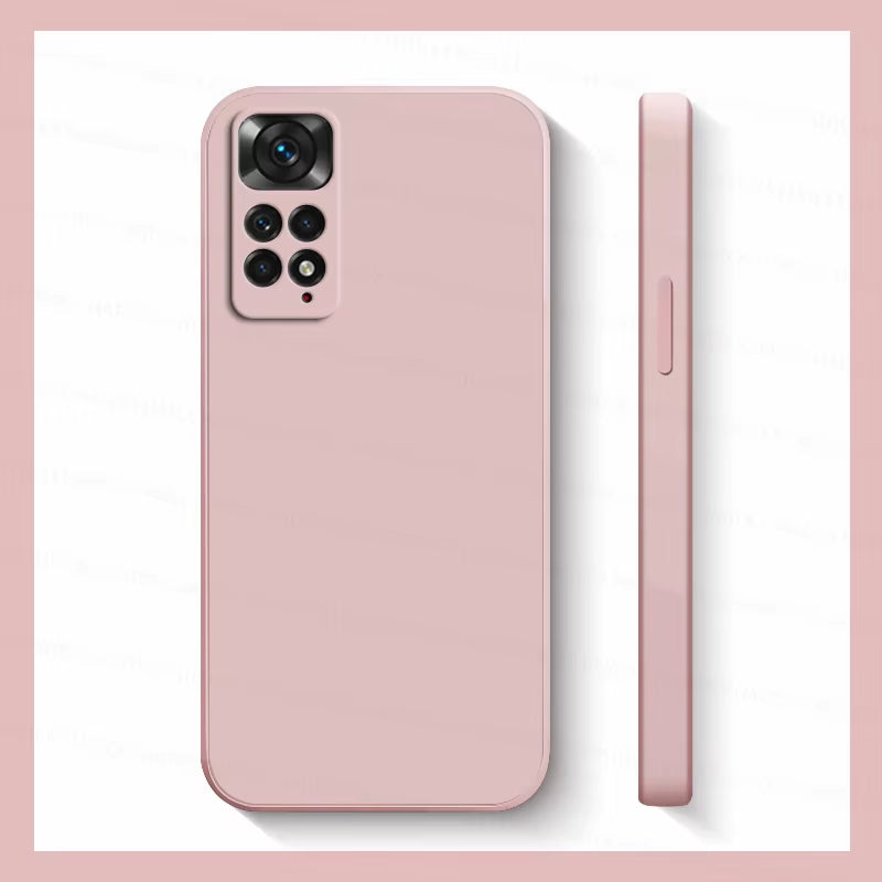 Case for Xiaomi Redmi Note 11S Cases Xiaomi Redmi Note 11S 10 11 12 13 Pro plus 5G Cover Shockproof Liquid Silicone Phone Cover